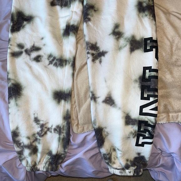 Tie dye PINK sweat pants - Picture 2 of 3